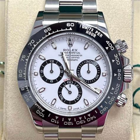 rolex cosmograph daytona white gold price|rolex panda daytona white gold.